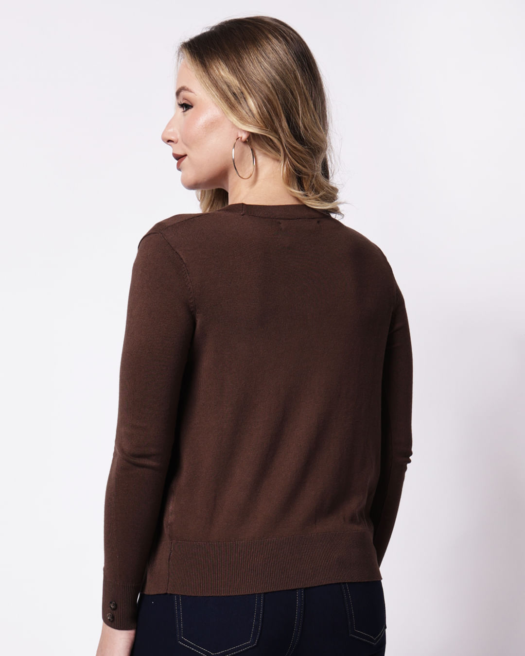Cardigan-Aberto-Marrom---Marrom
