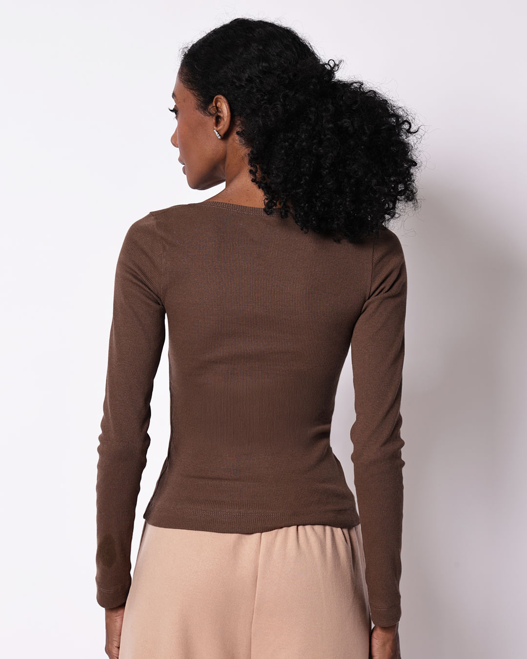 Blusa-A2153-Manga-Longa-Canelada---Marrom