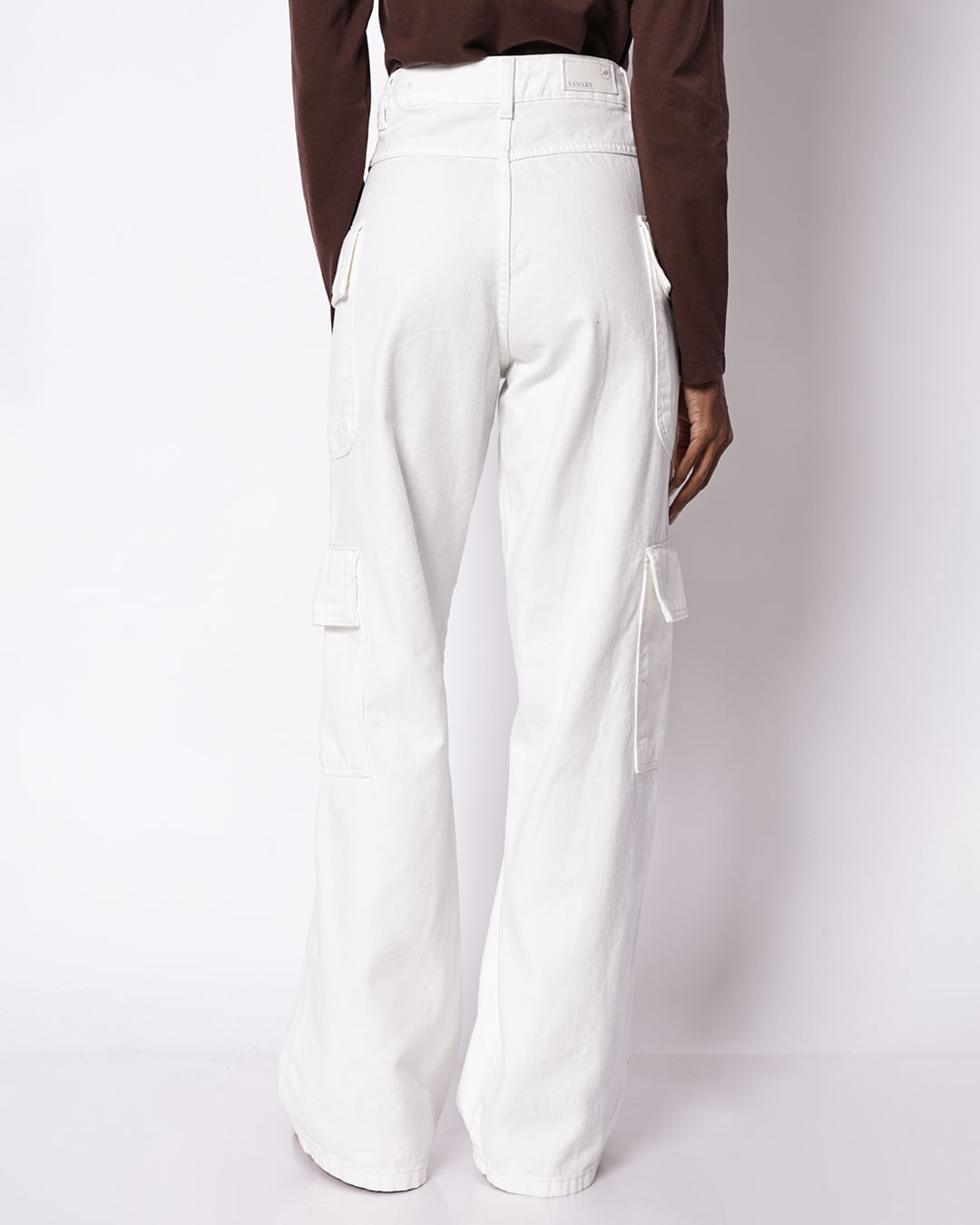 Calca-Wide-Leg-Sarja-Duplo-Cargo-Sawary2---Off-White