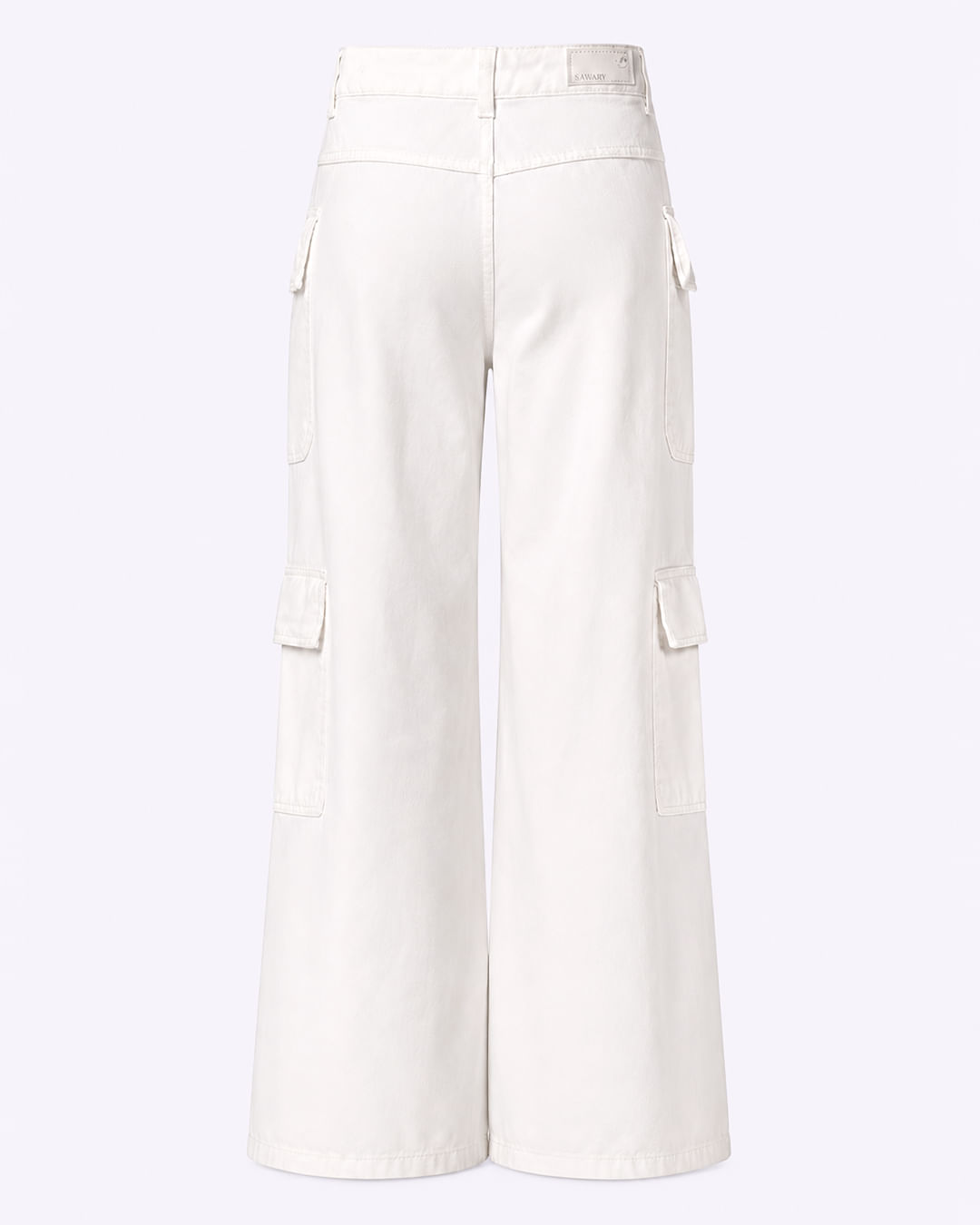 Calca-Wide-Leg-Sarja-Duplo-Cargo-Sawary2---Off-White