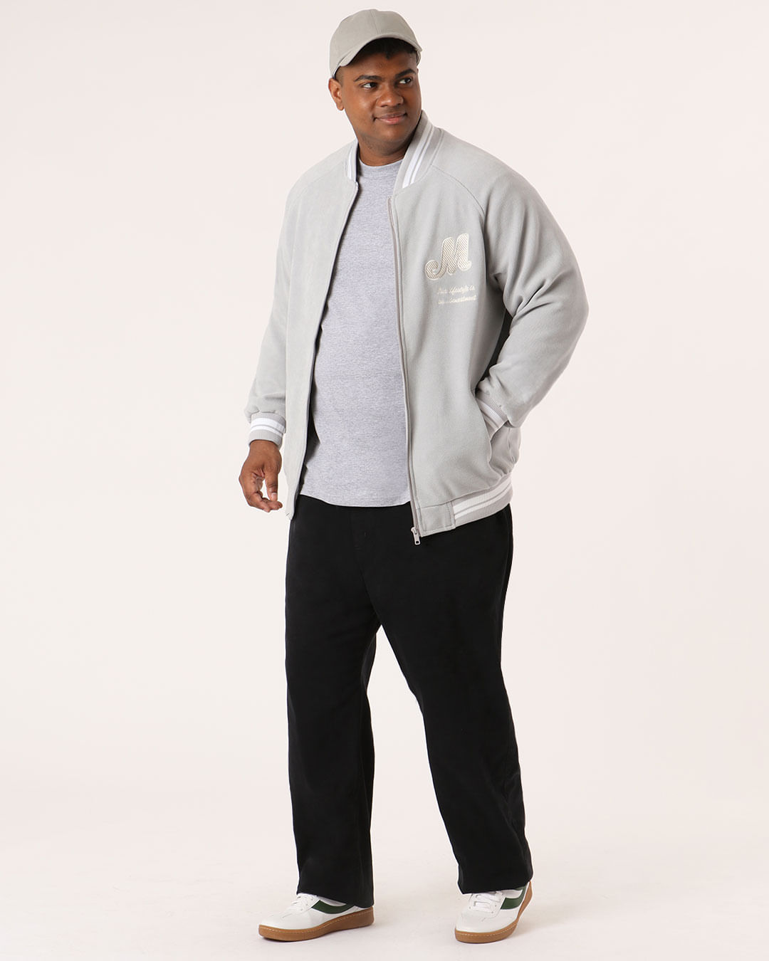 Bomber-Qc140985-Fleece-Cinza-Plus---Cinza