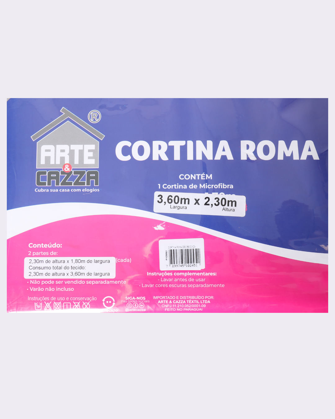 Cortina-Roma-360-X-230-Cinza          ---Cinza