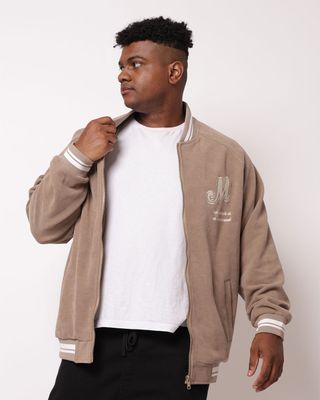 Bomber-Qc140985-Fleece-Khaki-Plus---Khaki