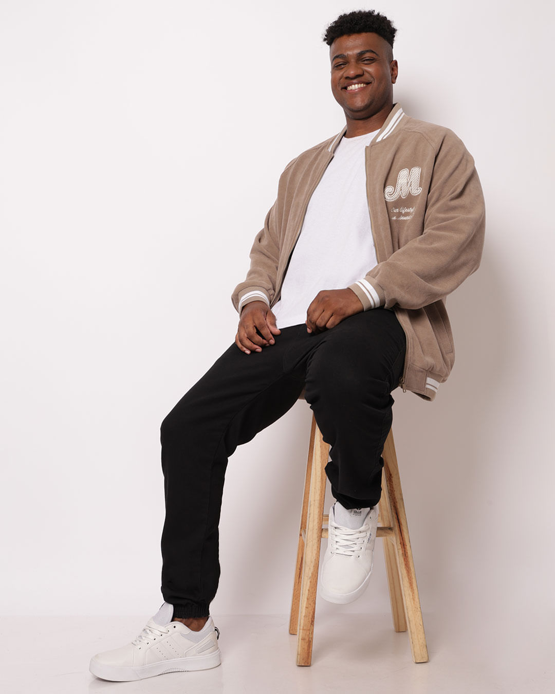 Bomber-Qc140985-Fleece-Khaki-Plus---Khaki