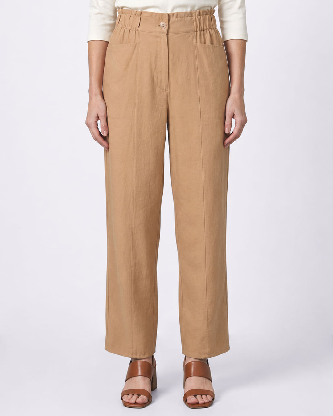 Calca-Twill-Cos-Elast-231556-Beg---Bege