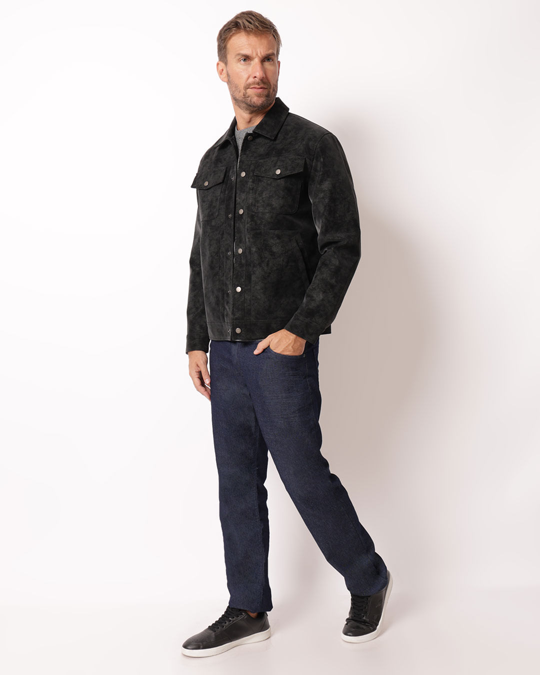 Jkt-Pu-Ms-10-Suede-Mng-Pto---Preto
