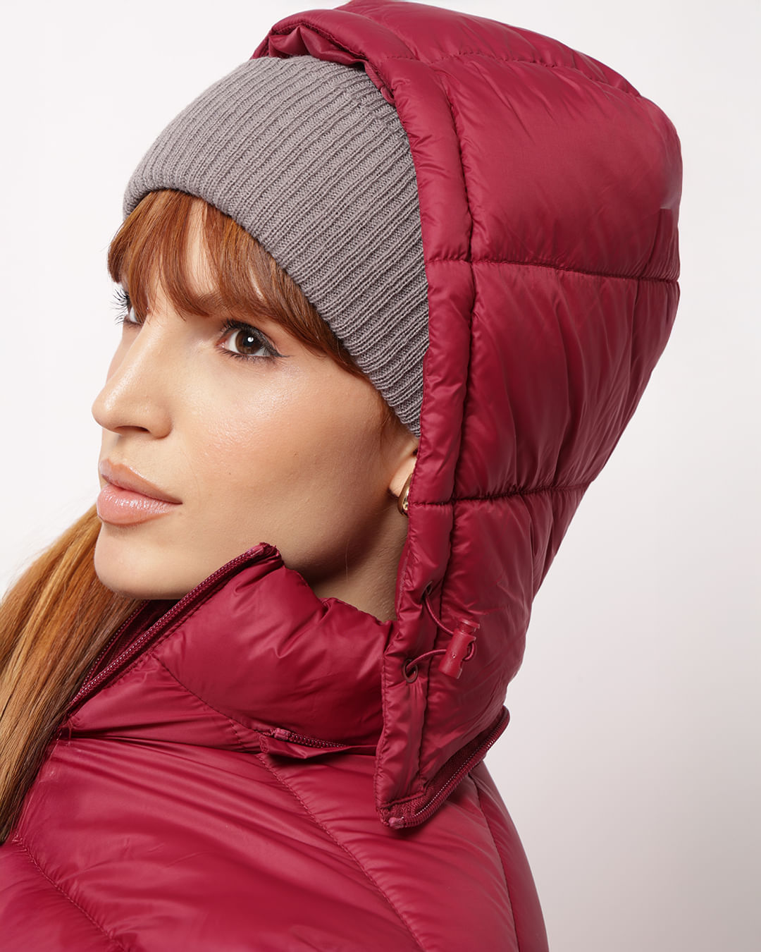 Jaqueta -Ju622-Puffer-Box-Pgg-Verm---Vermelho