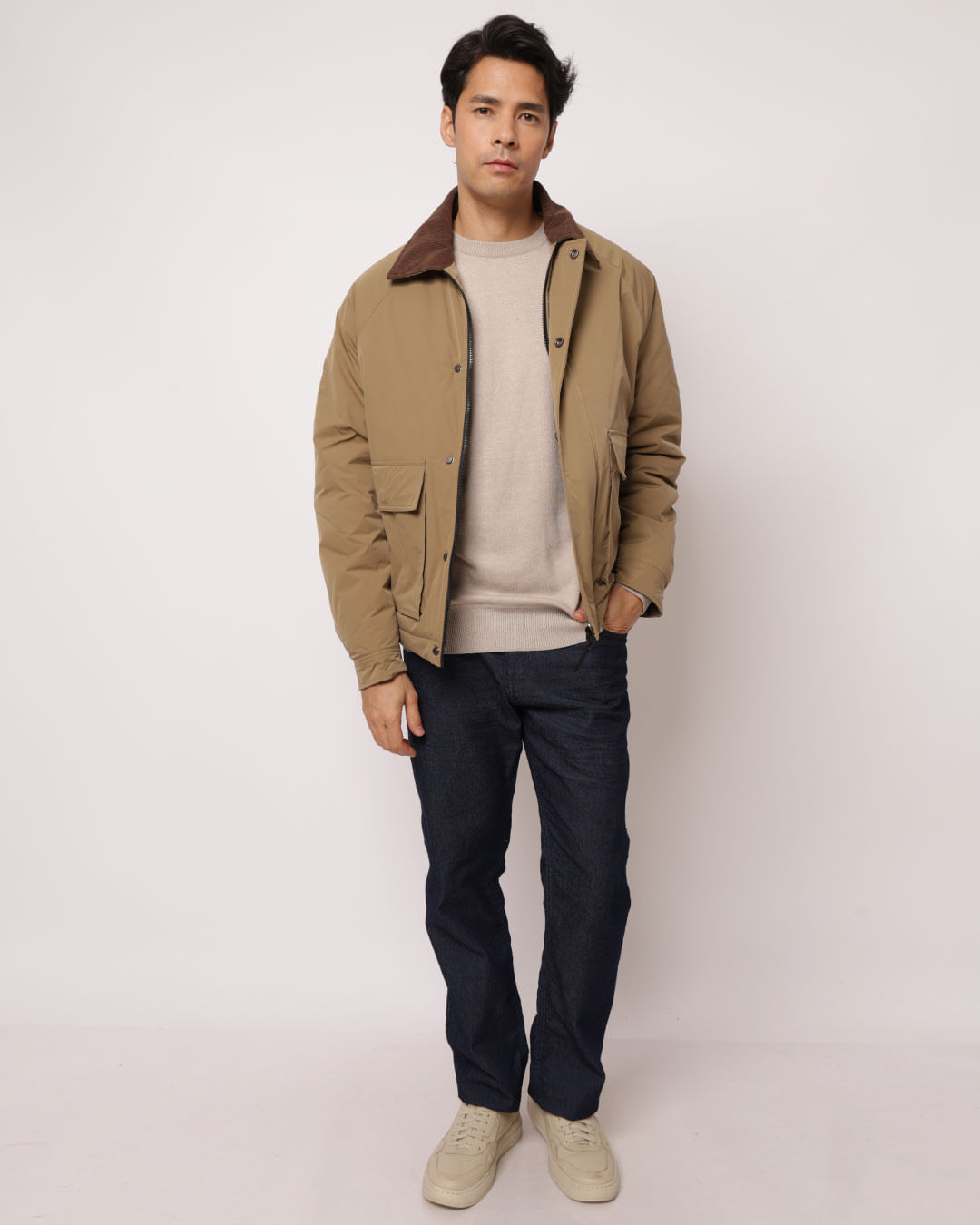 Jkt-Goose-Ljk03-Kaki---Khaki