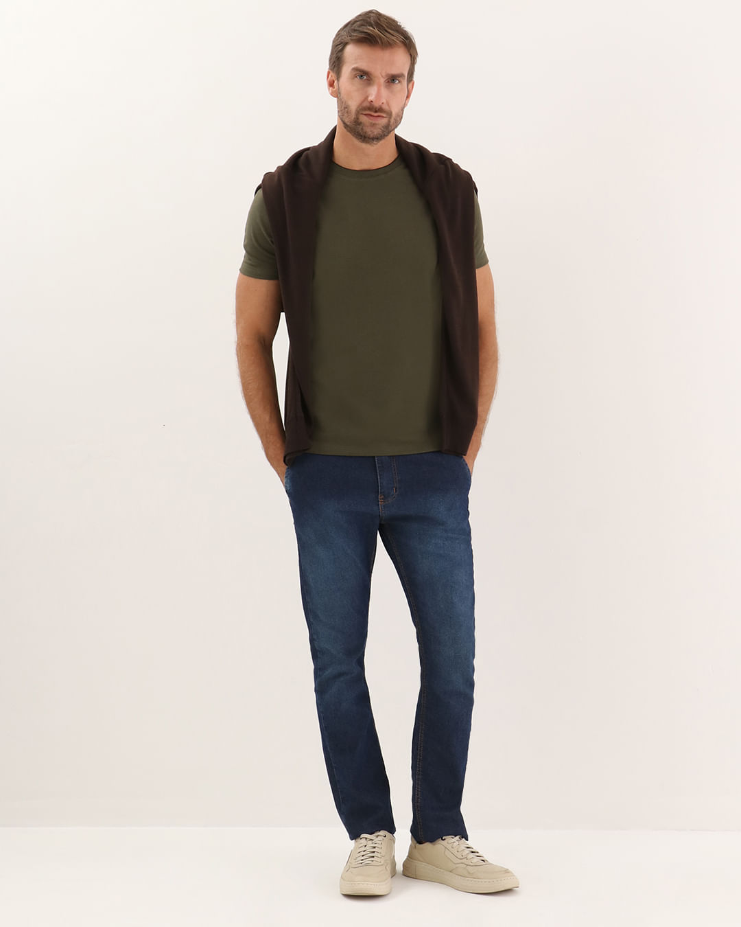 Camiseta-Piquet-Friso-Vde---Verde