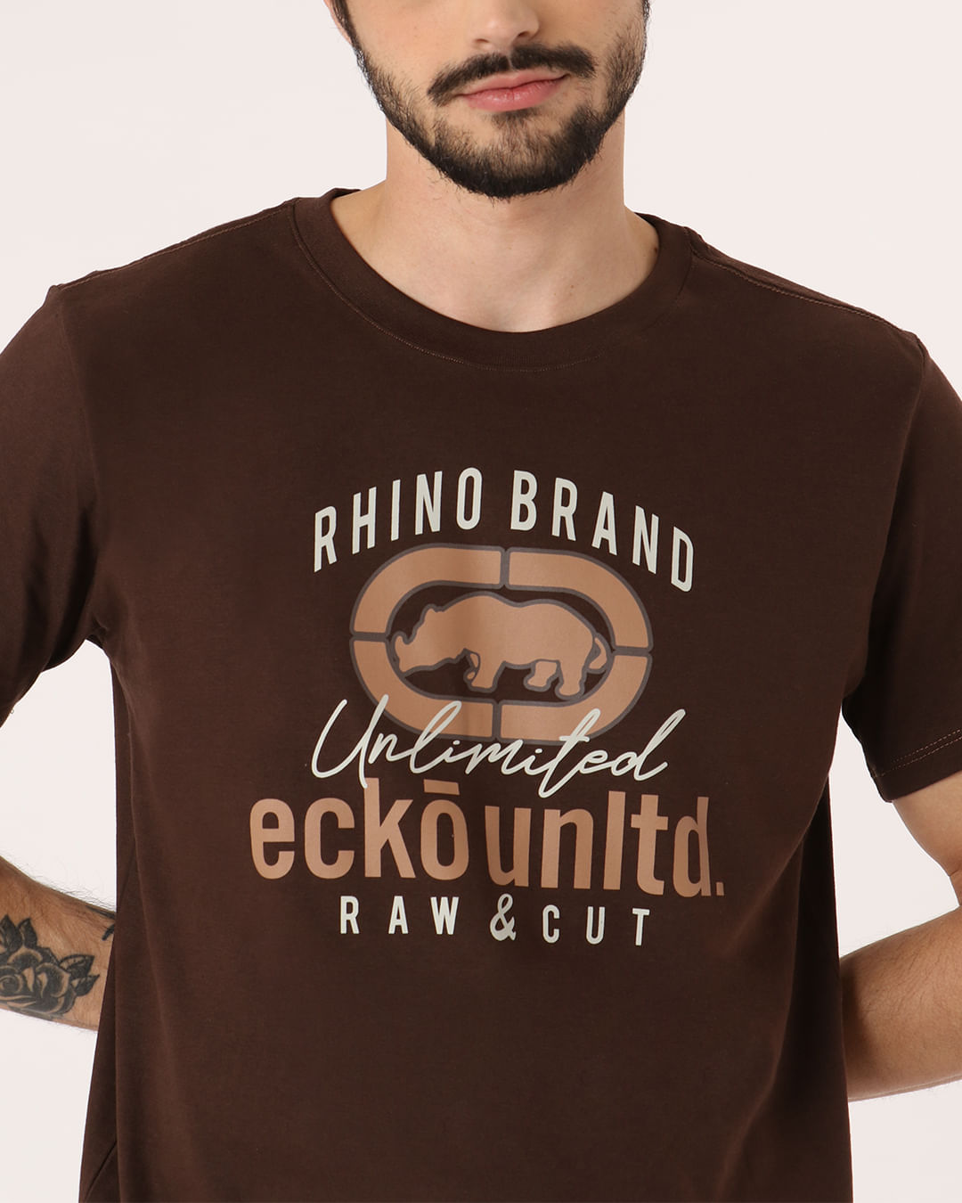 Camiseta-Ecko-P1-Ek719-Marrom-Pgg---Marrom