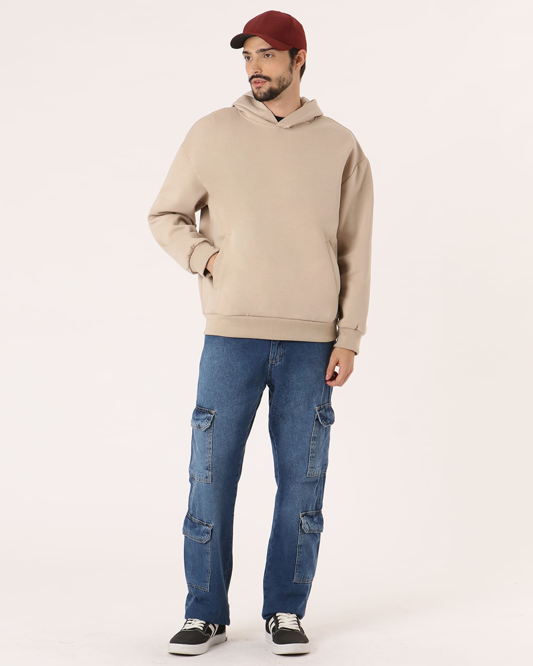Mol-Fechado-Capuz-Over-Urb019t-Khaki---Khaki