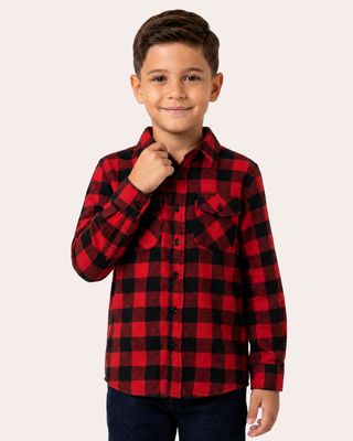 Camisa-Fs-2301-Ml-Xadz-Flanl-M48-Verm---Vermelho