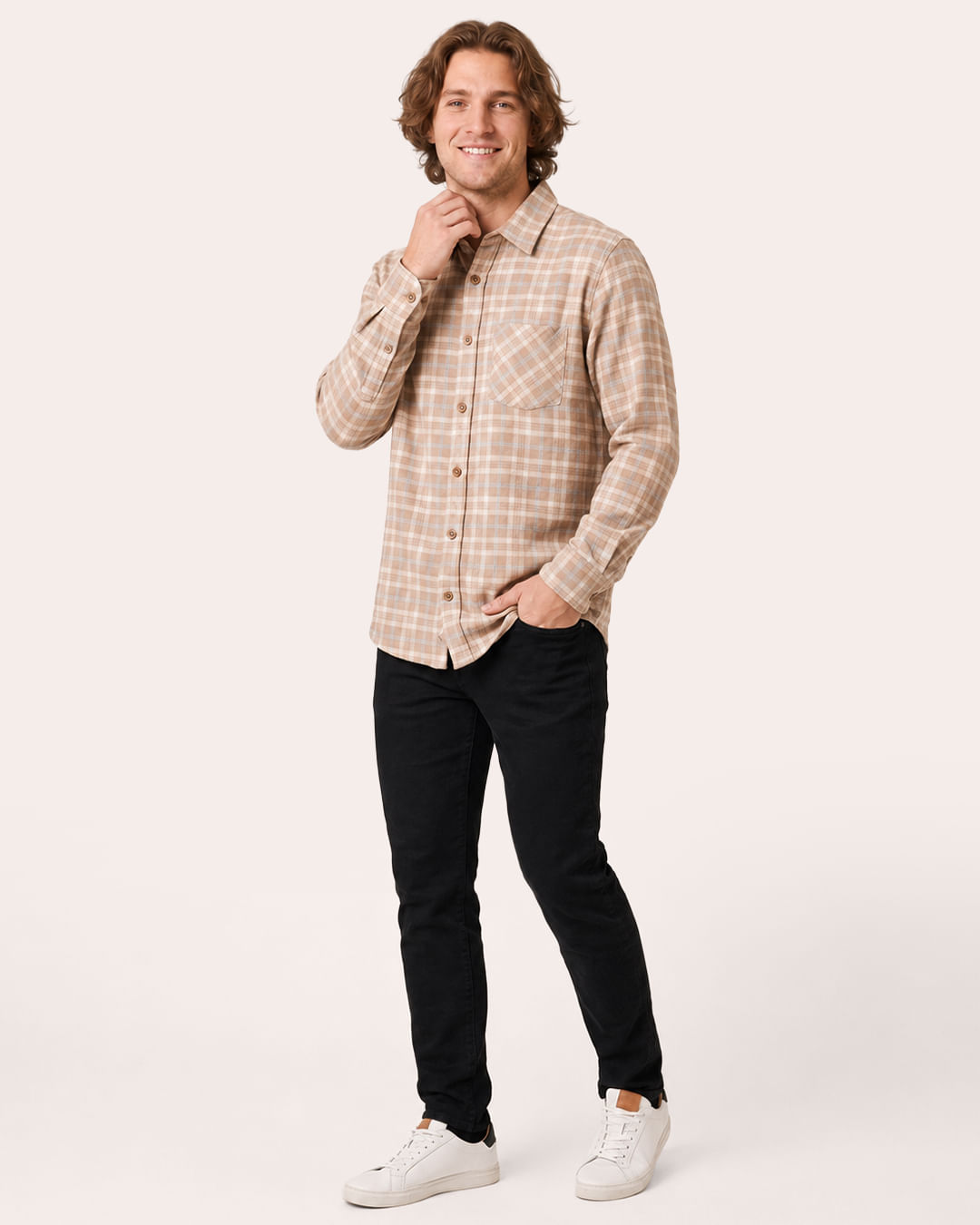 Camisa-Ml-Flanela-Bge---Bege