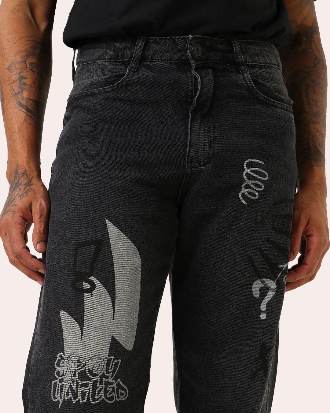 Calca-Jns-Jvm-Bgg-Blk-Printing---70195---Jeans-Black