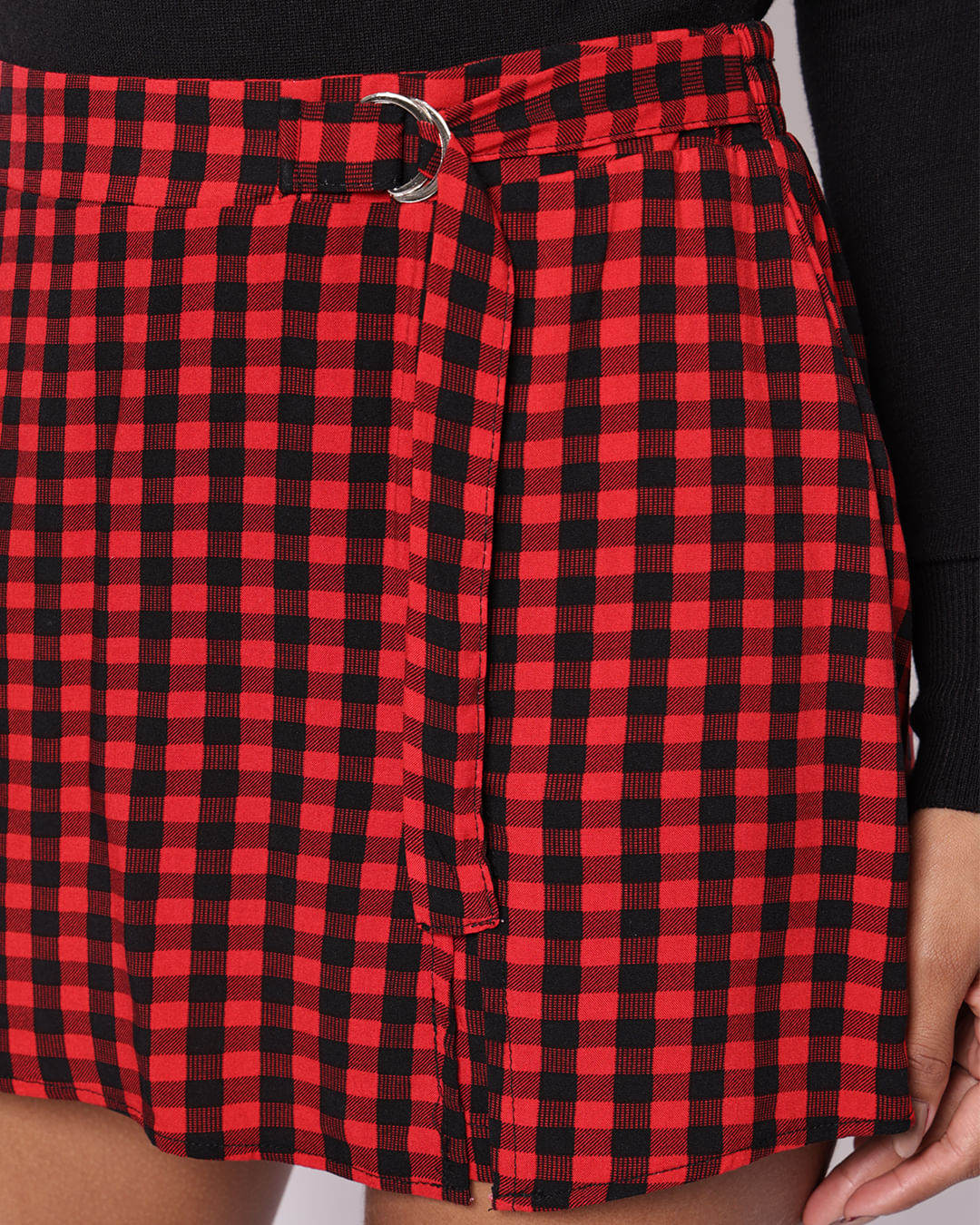 Short-Saia-231650-Xadrez-Vml-Ppg---Vermelho