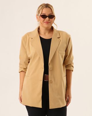 Blazer-3441-Liso---Bege
