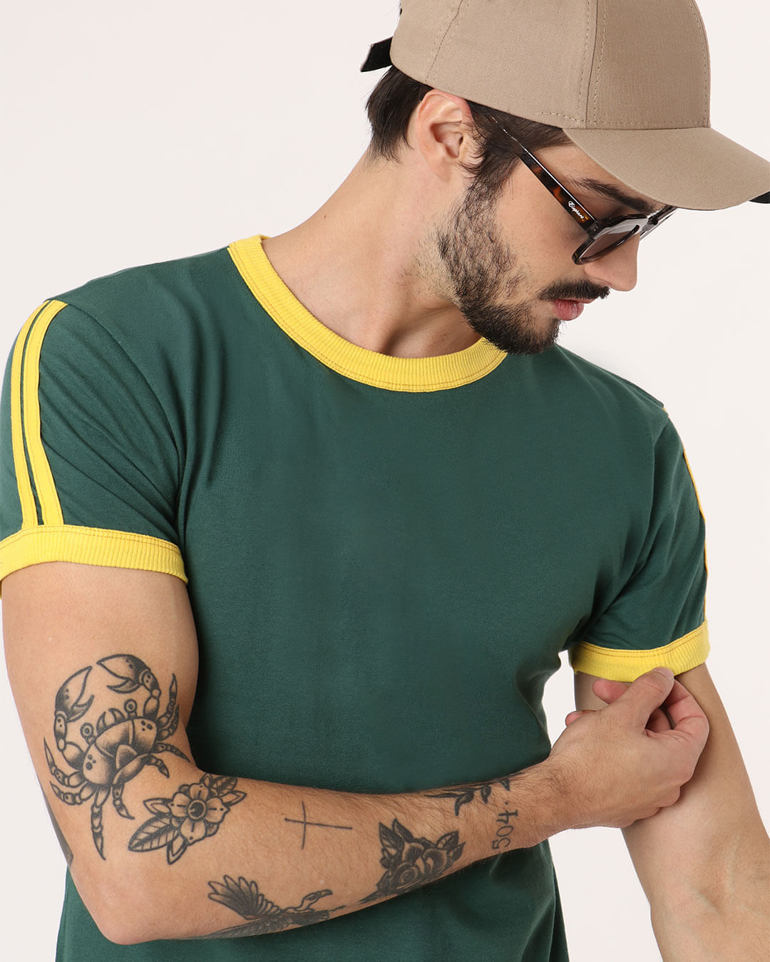 Camiseta-Friso-935c-Verde-Camarelo-Pgg---Verde