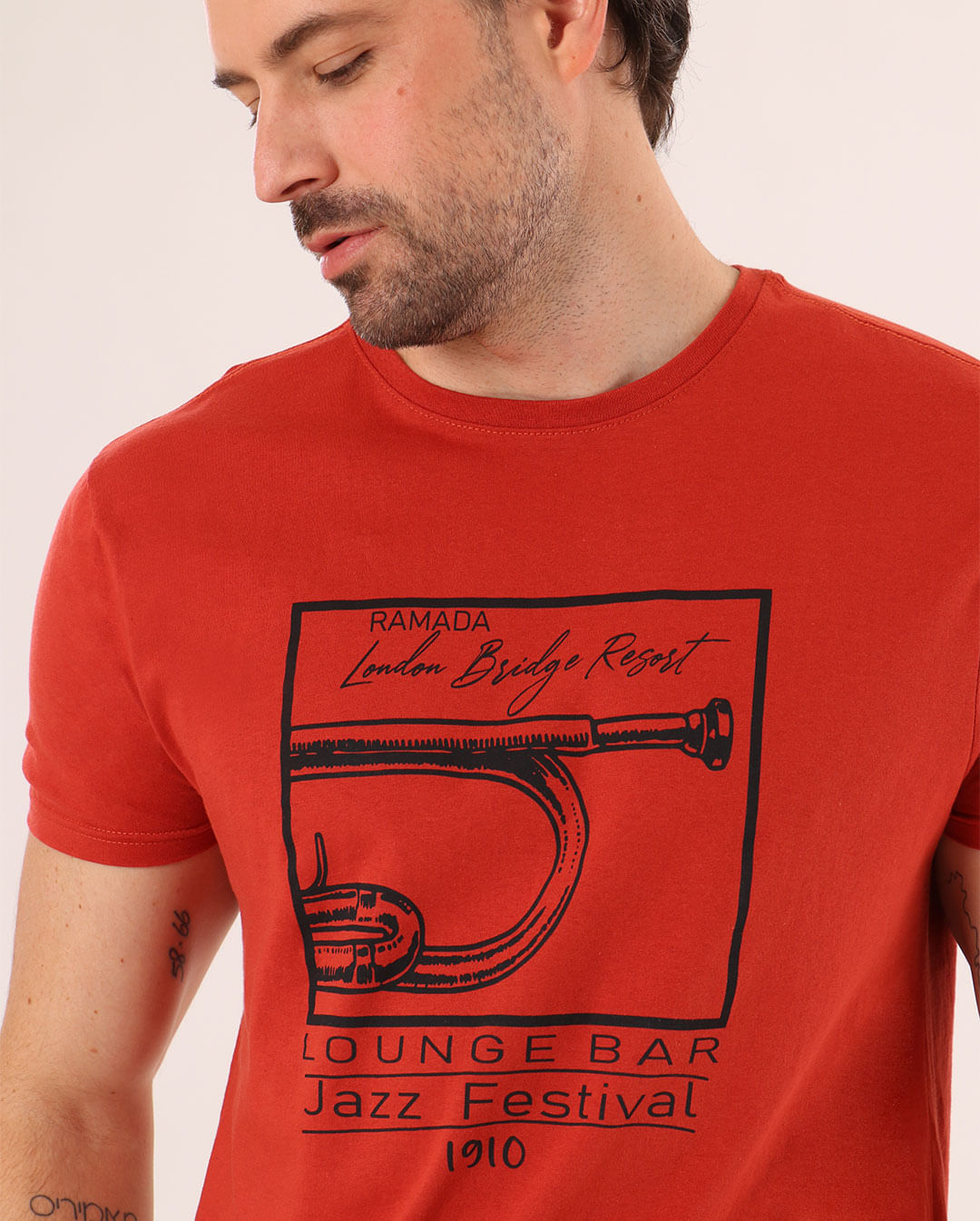 Camiseta-Barbershop-Jazz-Vml---Vermelho