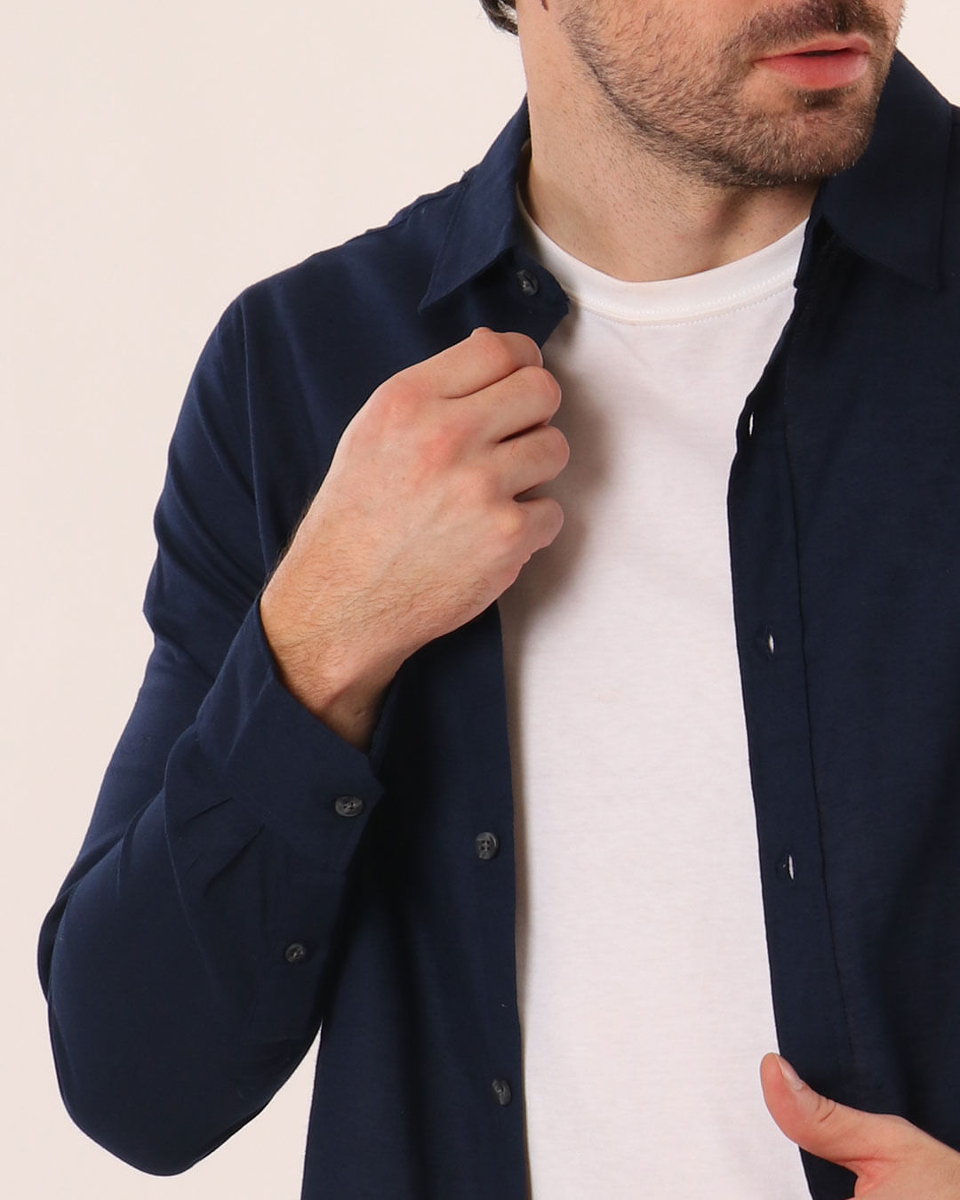 Camisa-Ml-Linho-Lisa-Azul-Marinho---Marinho
