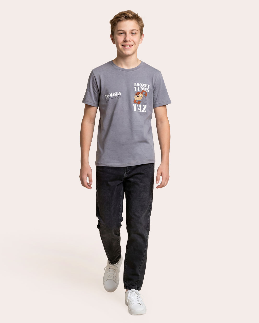 Camiseta-Ch44302-Mc-M-1016-Taz---Cinza
