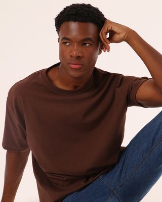 Camiseta-Confort-Urban-T1010-Marrom---Marrom