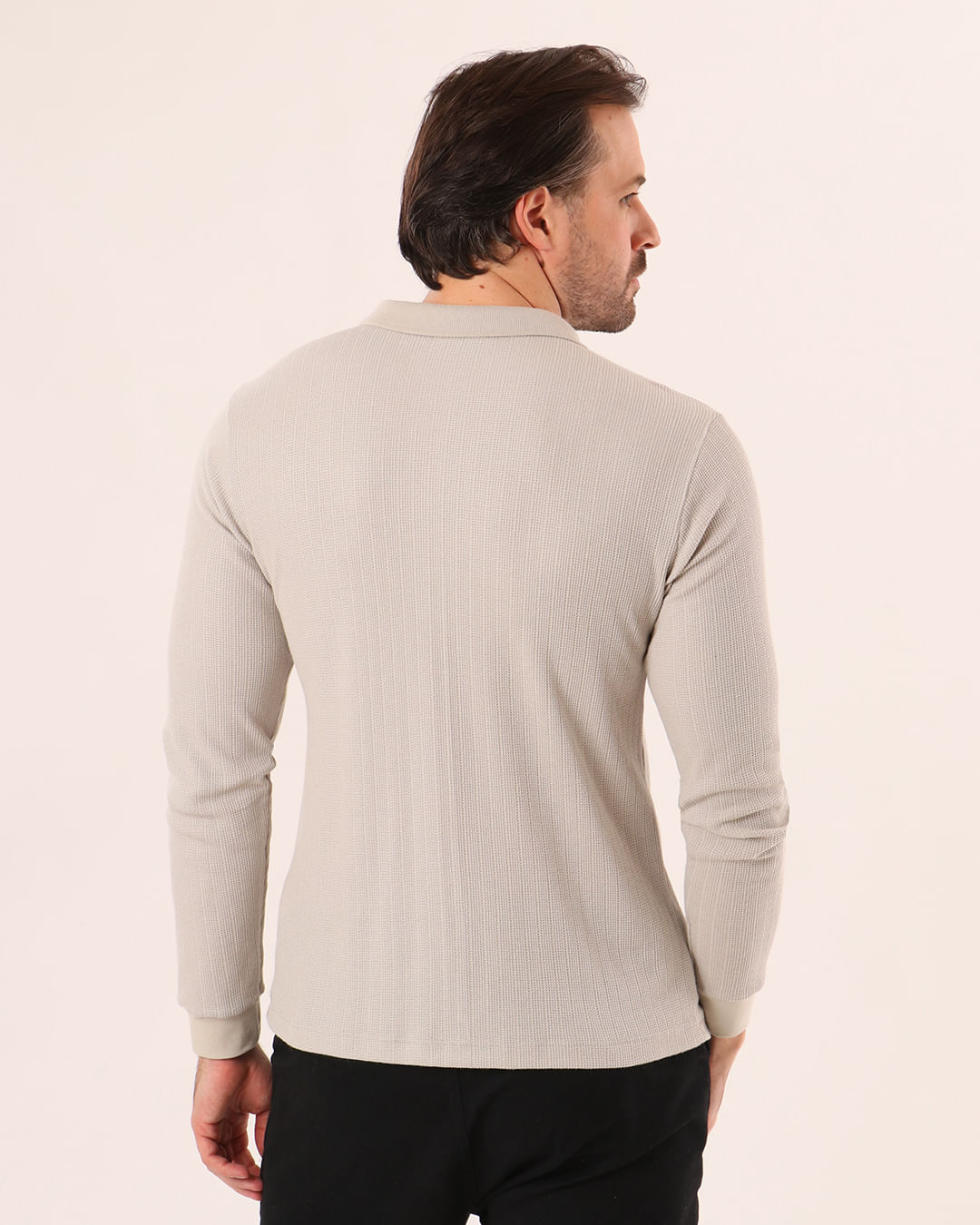 Polo-Ml-Croche-Cza-A5019---Cinza