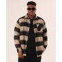 Camisa-Flanela-Xadrez1-Marrom-Plus---Marrom