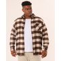 Camisa-Flanela-Xadrez3-Bege-Plus---Bege