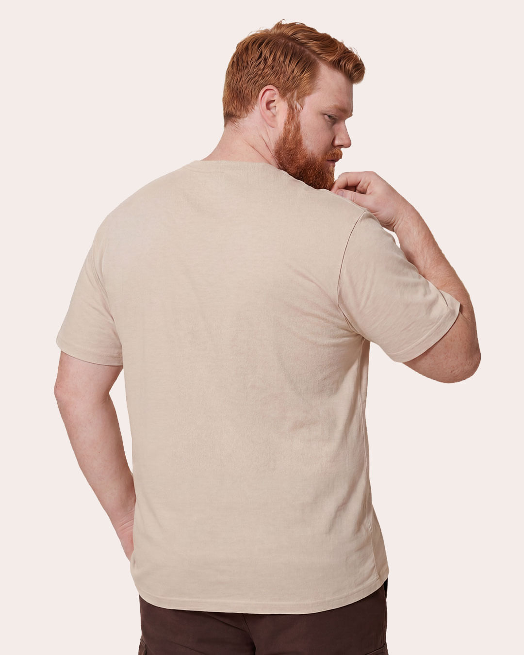 Camiseta-Gang-Plus-10380172-Bege---Bege