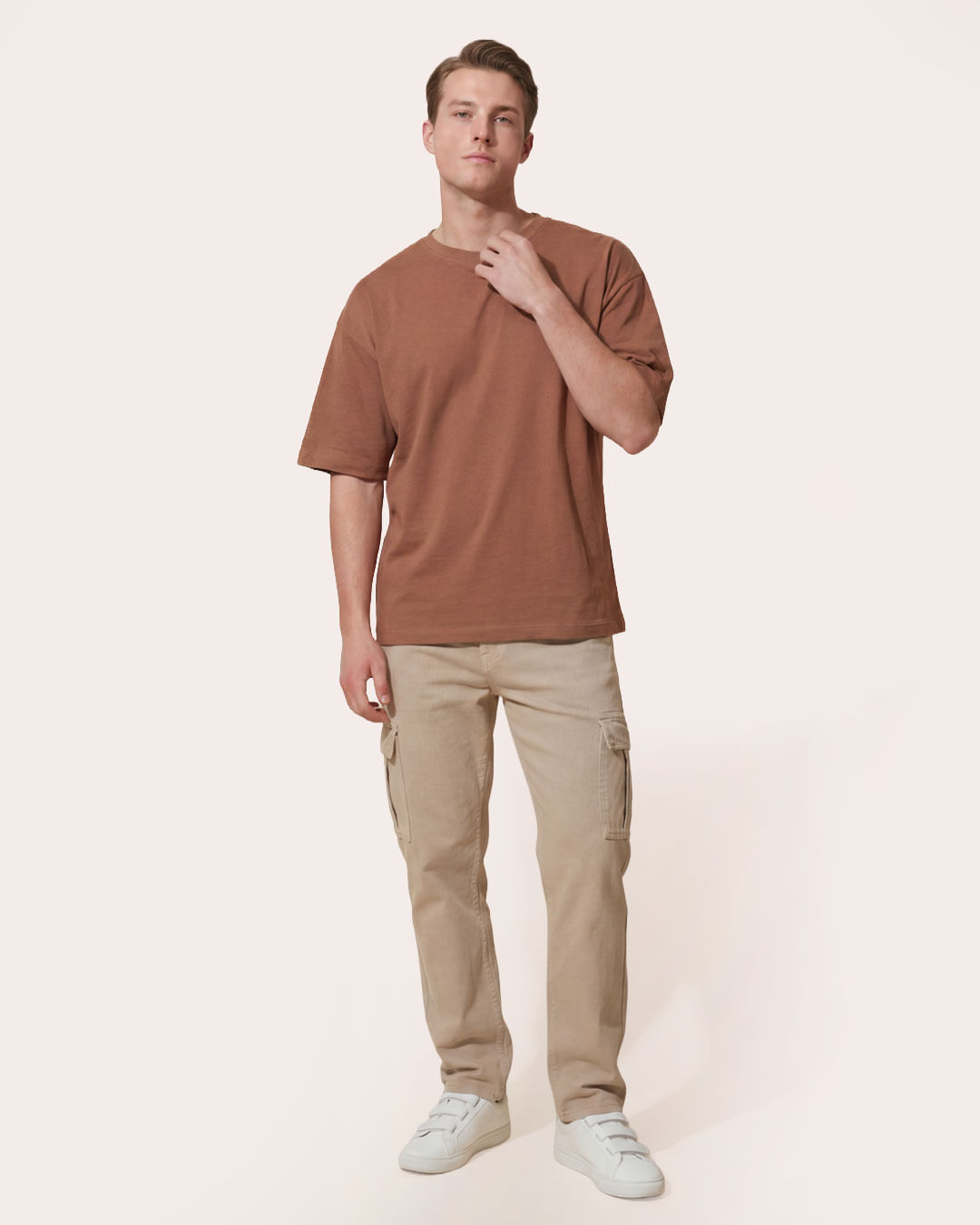 Camiseta-Confort-Urban-T1010--Marrom-815---Marrom