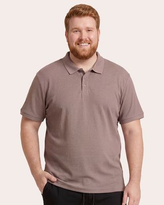 Polo-Trc10714-Canelado104-Khaki-Plus---Khaki