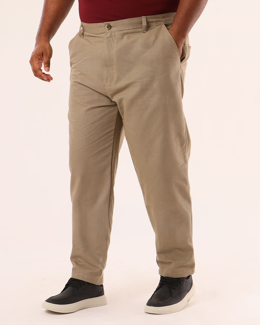 Calca-2026103-Cargo-Casual-Khaki-Plus---Khaki