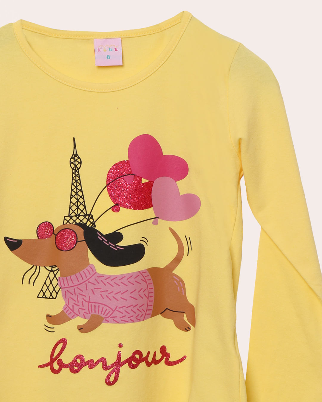 Blusa-Ml-Mm21007ml-Dog-Bonjour-F410---Amarelo