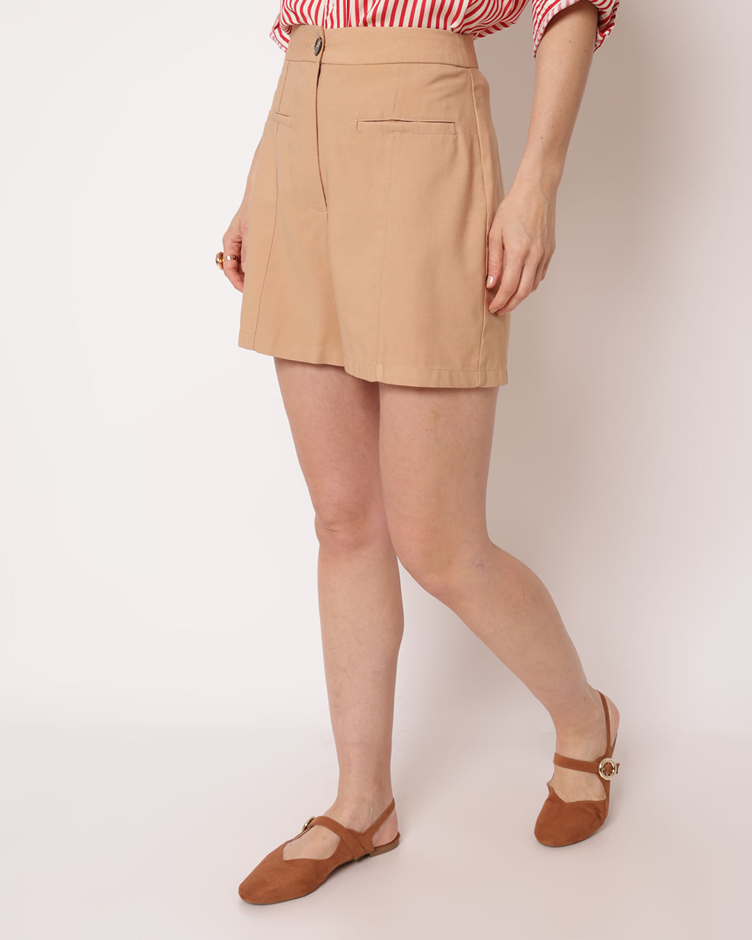 Shorts-Alfait-Ptwill-231546---Khaki