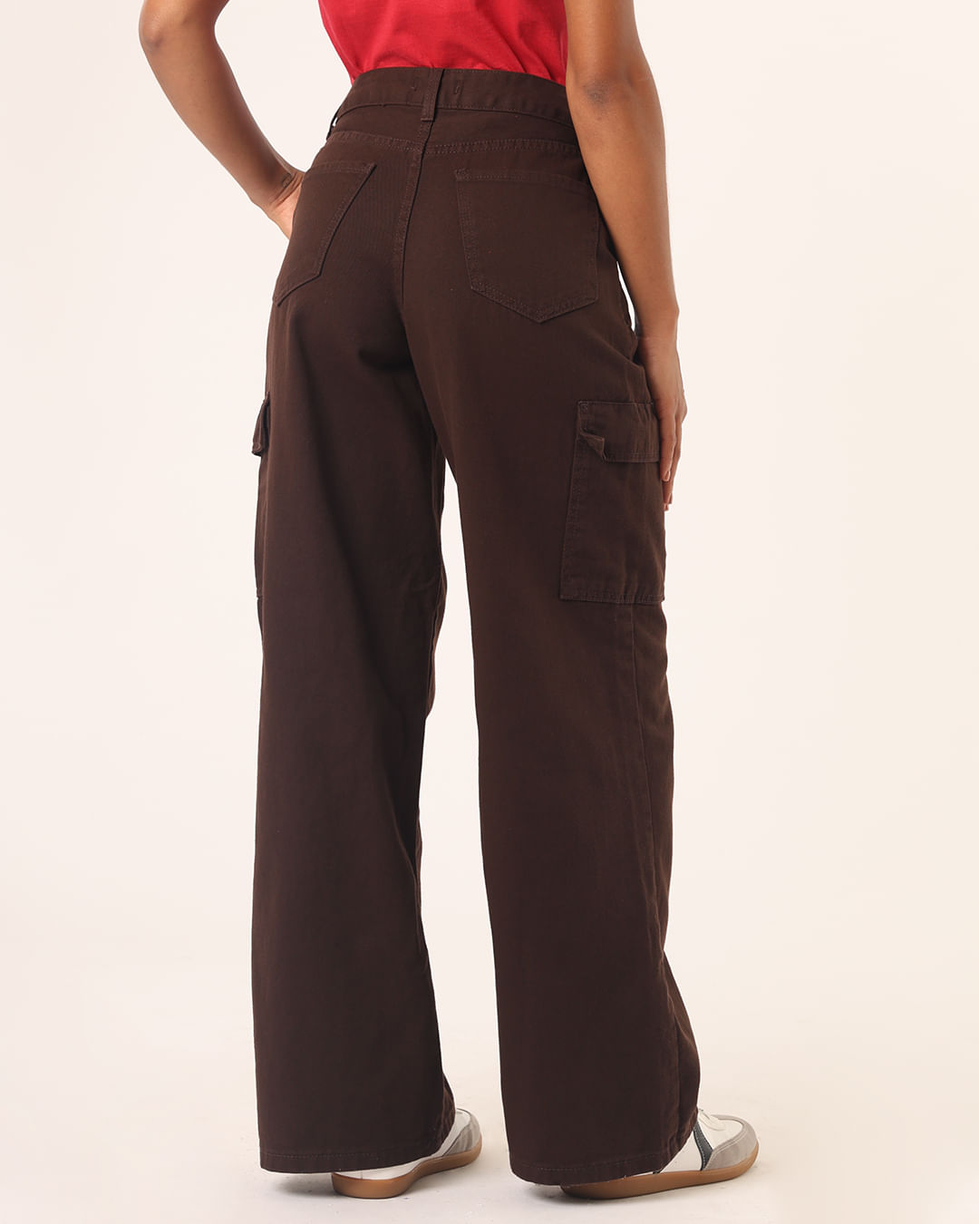 Calca-Wide-Slim sarja-Marrom-46328---Marrom