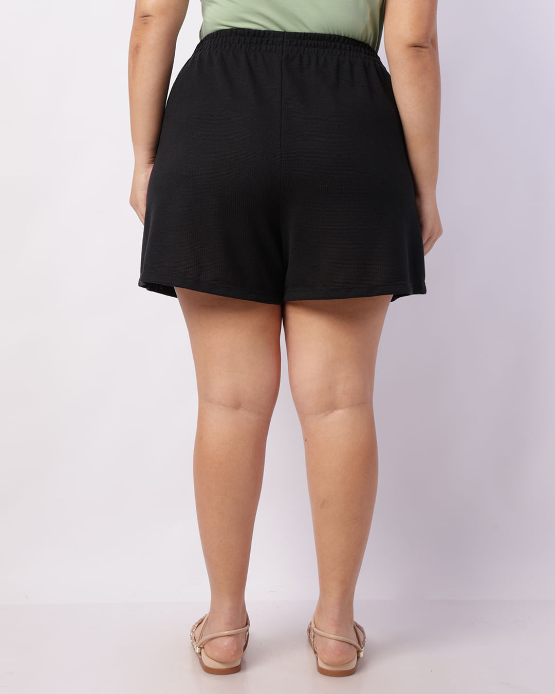 Shorts-3007562-Malha-Text-Cos-Elast---Preto