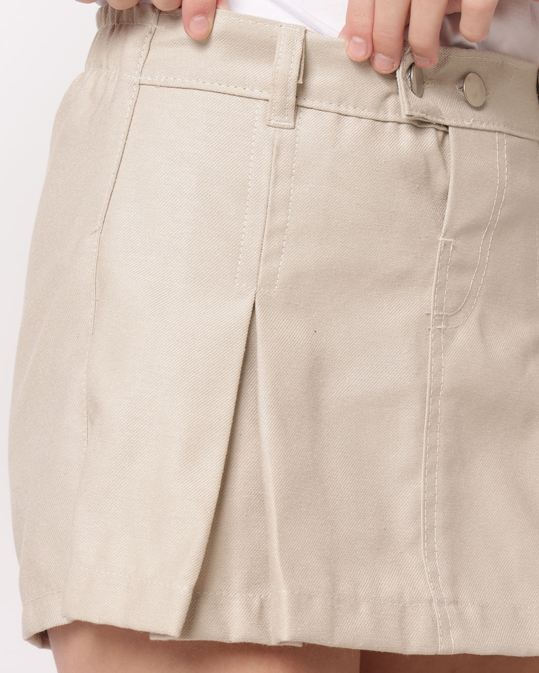 Short-Saia-Pregas-Bege f-1016---Bege