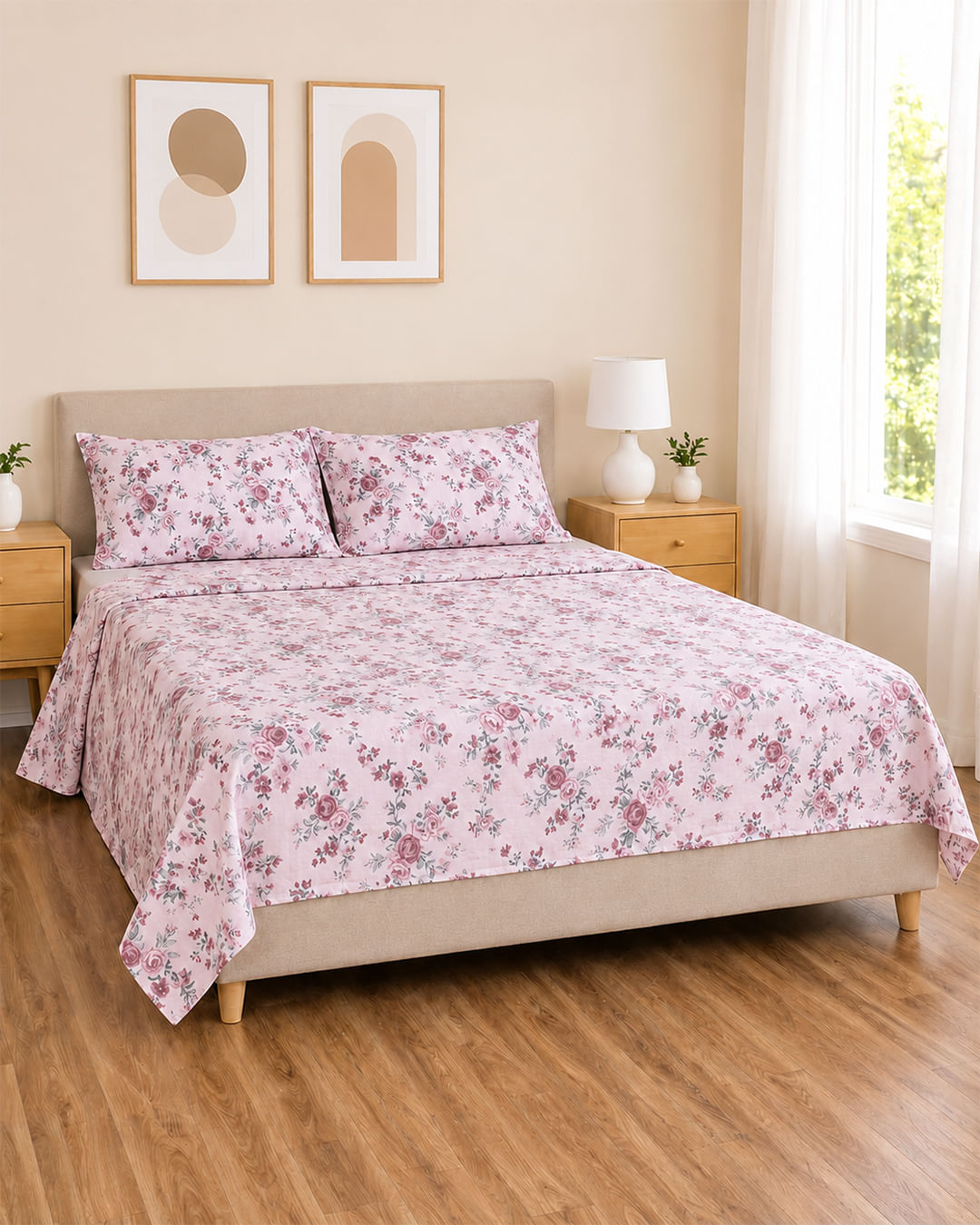 Jg-De-Cama-Attuale-150-Fios-Casal---Outros-Floral