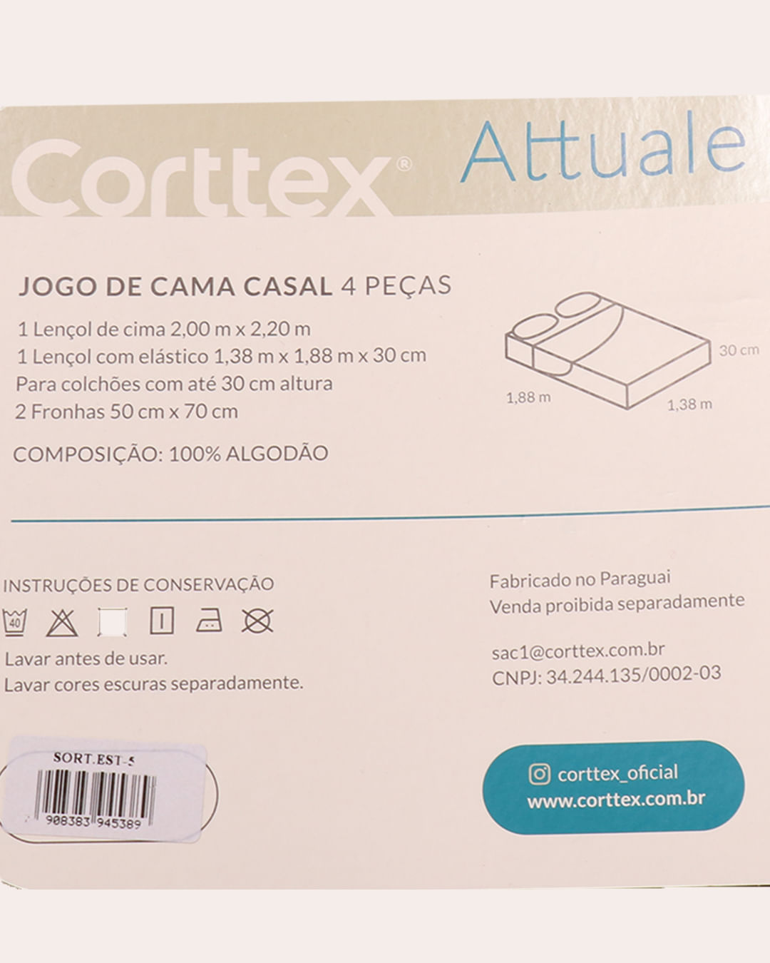 Jg-De-Cama-Attuale-150-Fios-Casal---Outros-Floral