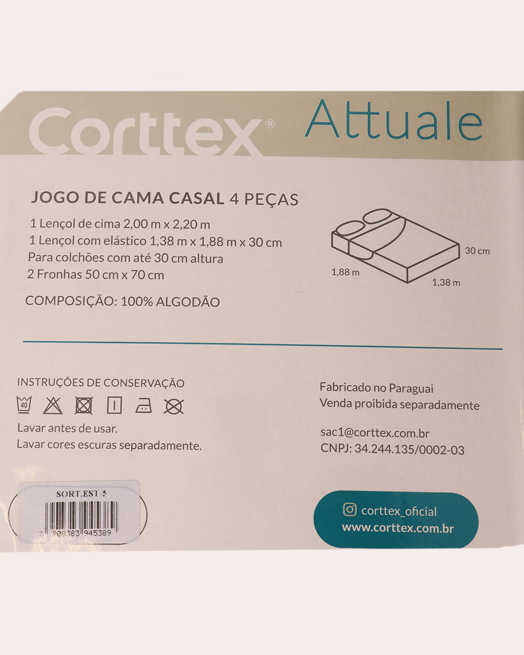 Jg-De-Cama-Attuale-150-Fios-Casal---Outros-Outros