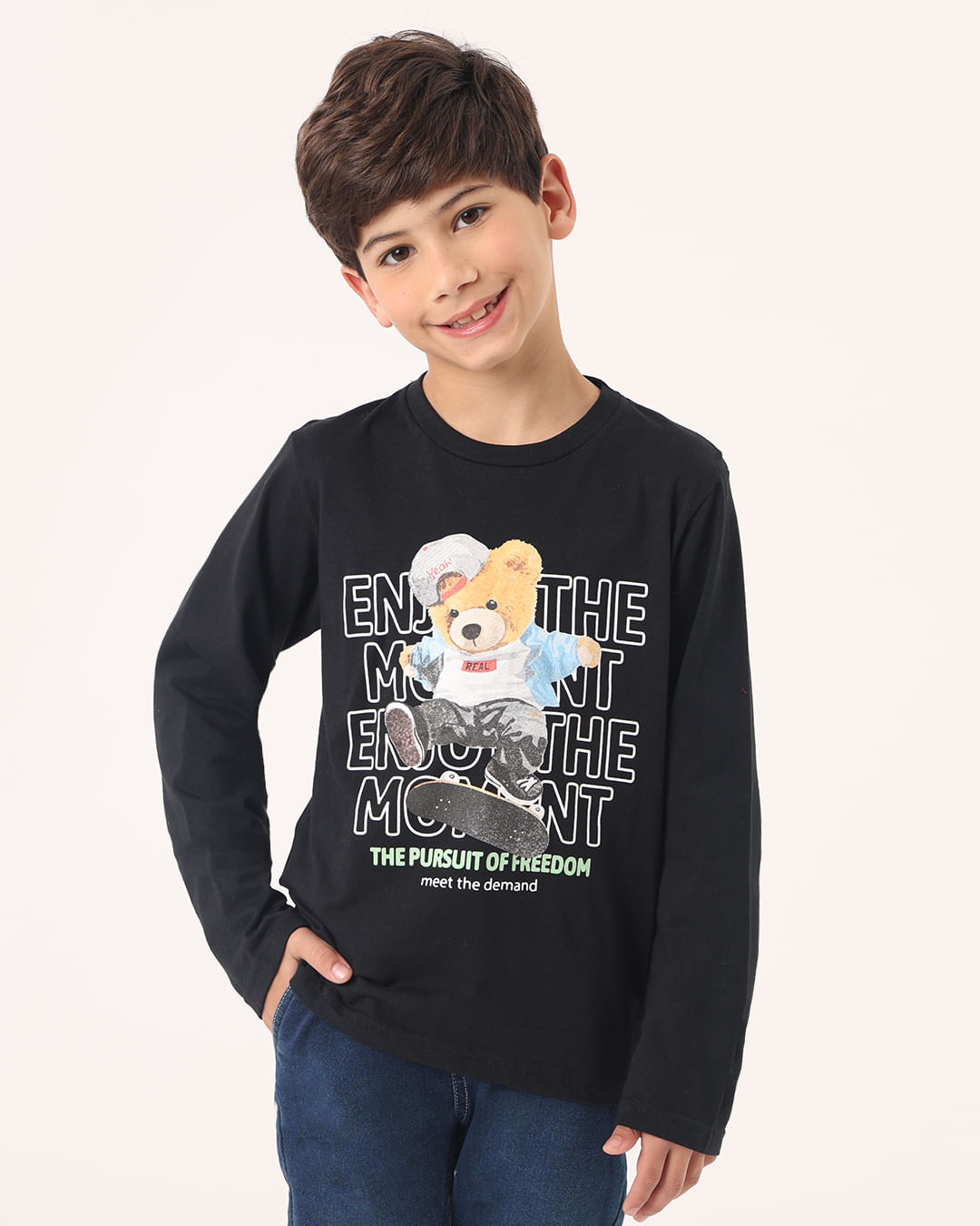 Camiseta-30106-M-L-M-48-Urso---Preto
