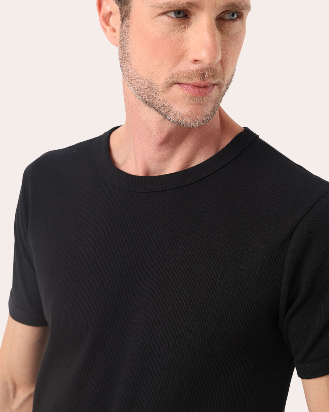 Camiseta-Mc-Bas-Pto-Ribana---A2192---Preto