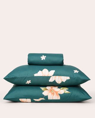 Jg-Cama-Cs-Basic-3-Pcs-30cm-Estampado---Verde-Escuro