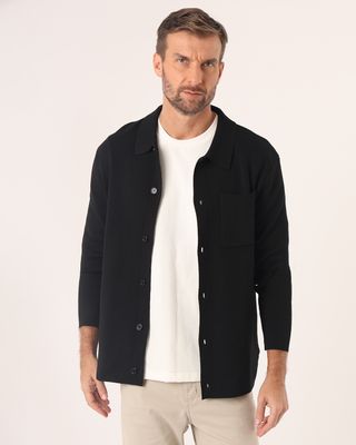 Camisa-Ml-Tricot-Pt---Preto