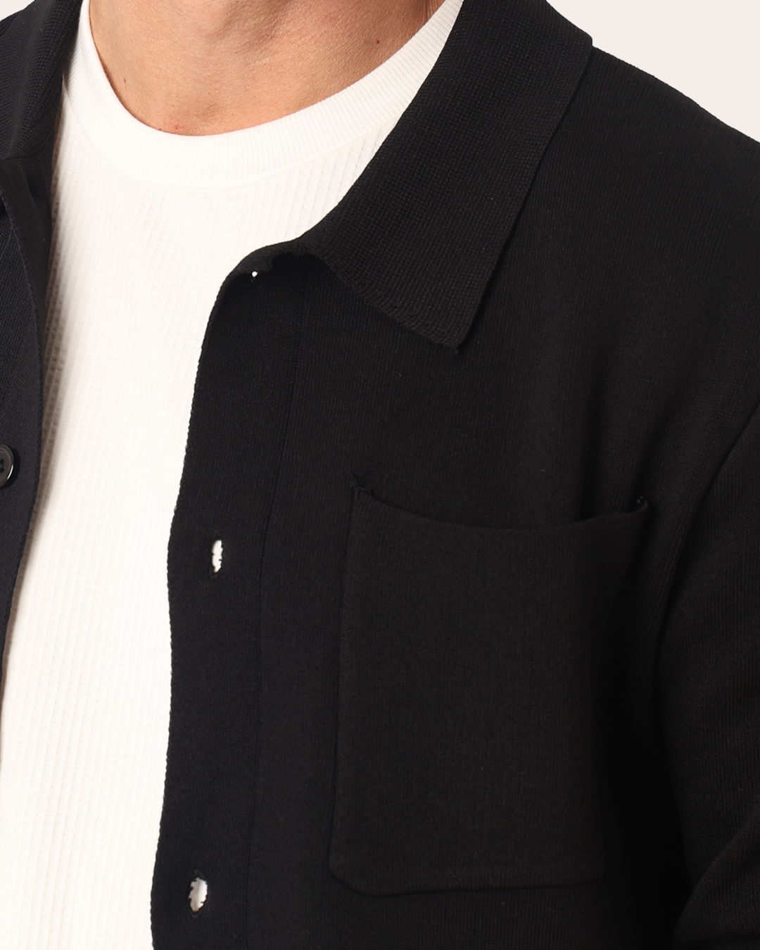 Camisa-Ml-Tricot-Pt---Preto
