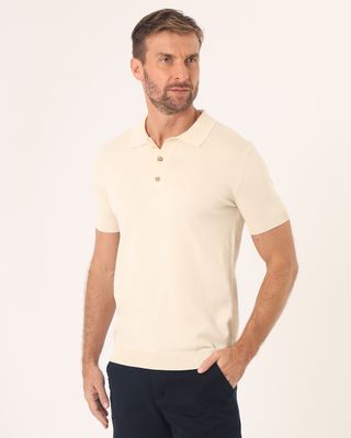 Polo-Tricot-Peit-Rib-Mng-Off---Off-White