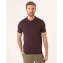 Polo-Tricot-Peit-Rib-Mng-Mrr---Marrom