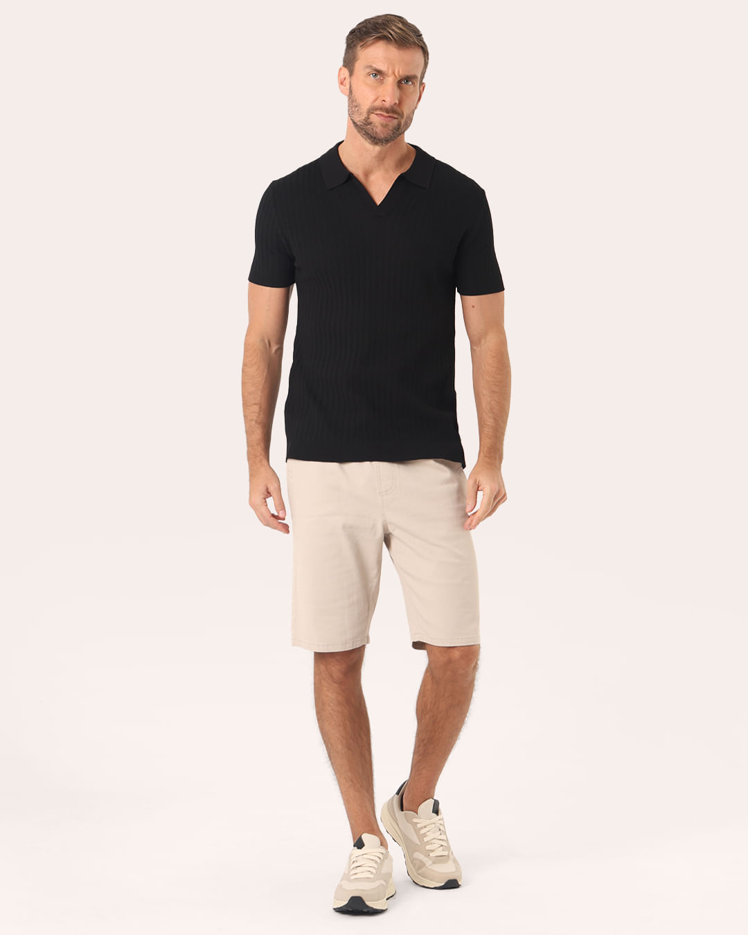 Polo-Tricot-V-Text-Pto---Preto