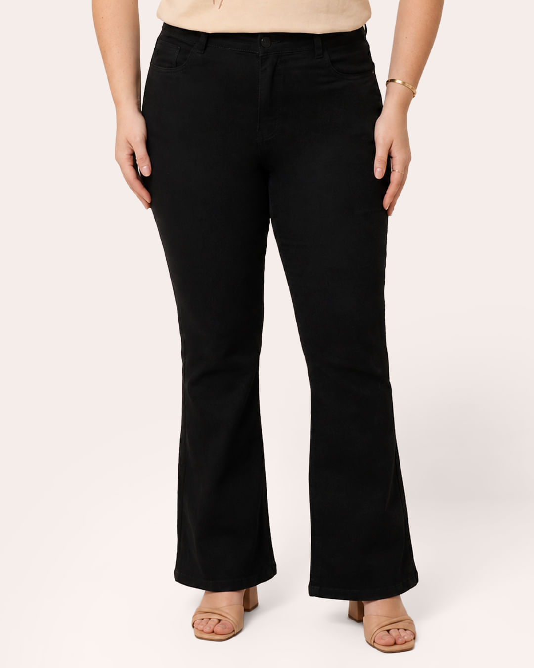 Calca-Jeans-Flare-Bsc-Pto-Tg---Preto