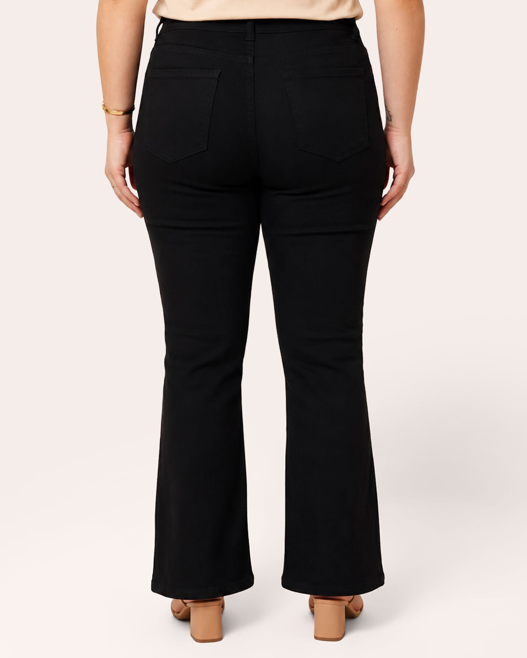 Calca-Jeans-Flare-Bsc-Pto-Tg---Preto